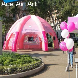 Tente géante gonflable pour la sensibilisation au cancer du sein, modèle publicitaire, tente araignée gonflable pour les expositions publicitaires en plein air - Product Image 4