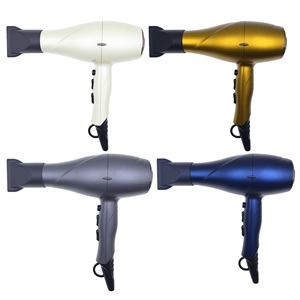 Sèche-cheveux professionnel en céramique avec diffuseur, moteur AC, volumateur coiffant pour cheveux bouclés, soin ionique avancé - Product Image 1