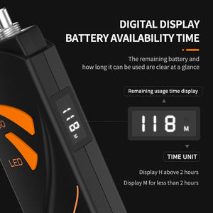 Penjualan laris 50km pena Laser merah optik B3A peralatan optik serat VFL 10mw alat Ftth Mini pencari lokasi kesalahan Visual serat optik - Product Image 4