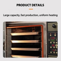Four à Convection de comptoir commercial professionnel à 10 plateaux nouvelle boulangerie industrielle Pizza pain grille-pain avec vapeur