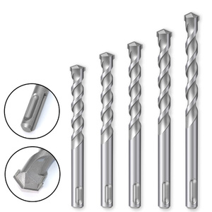 Broca de Impacto <span class=keywords><strong>SDS</strong></span> <span class=keywords><strong>PLUS</strong></span> de 5 mm, Acero 40CR de Alta Calidad, Carburo de Alta Resistencia Yg8c, Broca Extendida para Perforar Hormigón - Product Image 3