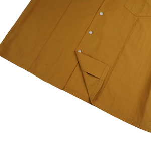 Camisas Personalizadas de Manga Corta para Hombre, Estilo Cuadrado, Color Naranja, Bordadas y con Botones - Product Image 6