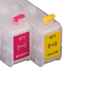 OCBESTJET 970 971 Refill Ink Cartridge For HP Officejet Pro X476dw X451dn X551dw Printer