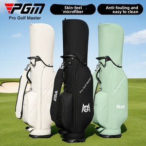 <span class=keywords><strong>Sac</strong></span> de golf PGM pour hommes et femmes, <span class=keywords><strong>sac</strong></span> de golf léger <span class=keywords><strong>en</strong></span> <span class=keywords><strong>cuir</strong></span> microfibre standard, imperméable et anti-salissure - Product Image 4