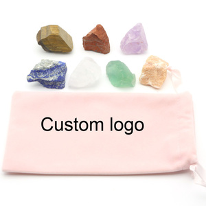 Juego de Cristales Curativos Naturales de los Siete Chakras al por Mayor, Piedras Preciosas de Cuarzo Sueltas, Piedras Crudas de Cristal, Cajas de Regalo para Recuerdos - Product Image 2