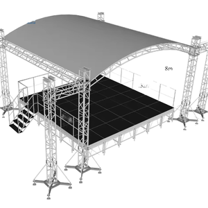 Chất lượng cao DJ sự kiện khung nhôm Spigot Bolt giàn sân khấu giàn hệ thống hiển thị cấu trúc cho chất lượng cao sự kiện - Product Image 2