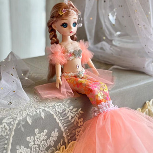 <span class=keywords><strong>Muñeca</strong></span> <span class=keywords><strong>de</strong></span> Fantasía Musical <span class=keywords><strong>de</strong></span> Plástico, Serie <span class=keywords><strong>Ariel</strong></span>, Princesa Sirena Gótica, 12 Pulgadas, para Niñas <span class=keywords><strong>de</strong></span> 7 a 14 Años, para Casa <span class=keywords><strong>de</strong></span> Muñecas, Juego <span class=keywords><strong>de</strong></span> Regalo en Caja - Product Image 6