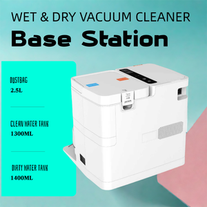 <span class=keywords><strong>Robot</strong></span> <span class=keywords><strong>Aspirapolvere</strong></span> di Alta Qualità con Aspirazione da 15000Pa, Controllo Tramite App, Erogazione Automatica dell'Acqua e 55 ℃   Mop per Pulizia a Acqua Calda per la Pulizia della Casa - Product Image 5