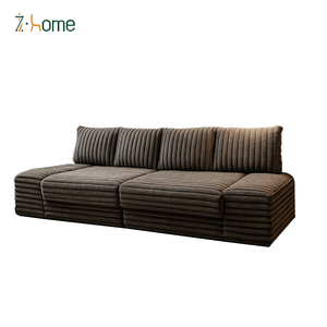 Nén <span class=keywords><strong>sofa</strong></span> đi văng xương <span class=keywords><strong>Sofa</strong></span> giường tùy chỉnh lớn vải vuông <span class=keywords><strong>sofa</strong></span> cho căn hộ & biệt thự sử dụng OEM ODM - Product Image 4