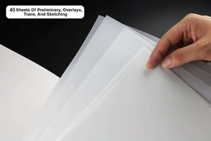 Bview Art A3 A4 60gsm Artists <strong>Tracing</strong> <strong>Paper</strong> Pad White Trace <strong>Paper</strong> Translucent Clear <strong>Tracing</strong> <strong>Paper</strong> Pad