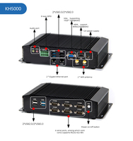 Mini PC direct d'usine Intel 4e génération I7-4500U 6*RS232 DDR4 8*USB 2*MINI PCIE KH5000 Serveur industriel embarqué sans ventilateur en stock