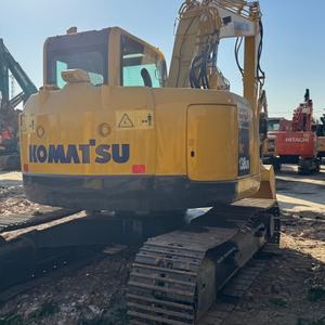 Livraison rapide, excavatrice Komatsu138 d'occasion, 14 tonnes, moteur d'origine, d'occasion, vente chaude, boîte de vitesses, pompe, modèle 2024, 1 an - Product Image 4