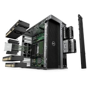Station de travail <span class=keywords><strong>Dell</strong></span> <span class=keywords><strong>Precision</strong></span> T7960 T7920 <span class=keywords><strong>T7820</strong></span>, ordinateur tour, PC de travail avec processeur Xeon W5-3423, SSD 512 Go et carte graphique T1000-4G - Product Image 3