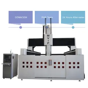 Jinan Mingpu user-friendly 5 axis cnc router machine hard wood cutting machine with high accuracy and CE certification