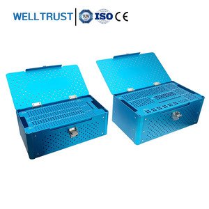 กล่องฆ่าเชื้อสำหรับเครื่องมือผ่าตัดกระดูกและข้อทางการแพทย์ทำจากสแตนเลส ขายดี สำหรับตะปูตรึงกระดูกต้นขา - Product Image 6