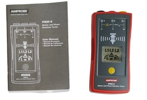 Instrument de mesure électronique Amprobe PRM-6, testeur de séquence de phase et de rotation de moteur - Product Image 2