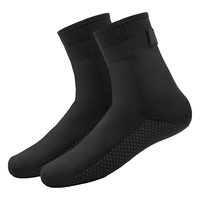 DIVESTAR Logo Kustom 3mm 5mm Neoprene Termal Tahan Air Anti Selip Lembut Kaus Kaki Renang Freediving Surfing Diving