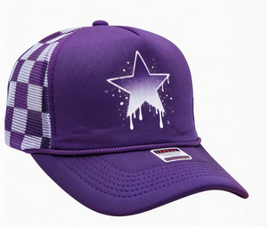 Gorra de béisbol de malla tipo trucker de primera calidad para hombre con letras bordadas y protección solar - Product Image 1