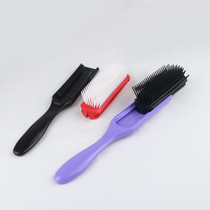 Peigne à cheveux en plastique pour hommes, outil magique pour pompadour, cheveux lisses, squelette, neuf rangées, cinq rangées - Product Image 2