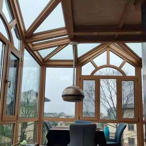 Pergola bioclimatique moderne et contemporaine en alliage d'aluminium pour patio résidentiel et hôtelier, avec double vitrage trempé - Product Image 3