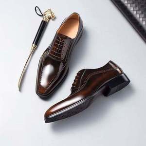 Mens Pointed Toe Ankle Boots Casual Business Slip On <b>Shoes</b> Modern Fashion Footwear for Autumn - Product Image 1