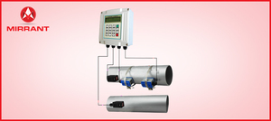 Compteur de chaleur, débitmètre d'eau chaude, compteur ultrasonique mural BTU - Product Image 1