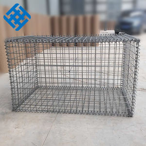 Cages de roche en gabion Clôture en pierre galvanisée 2x1x127mm Panneaux de gabion <span class=keywords><strong>Cage</strong></span> de pierres de roche pour les murs de retenue du Népal Prix d'usine - Product Image 3