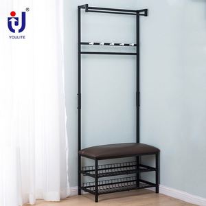 Best Quality China Manufacturer Tree <strong>Clothes</strong> <strong>Valet</strong> Stand Luxury Free Standing Coat Rack - Product Image 4