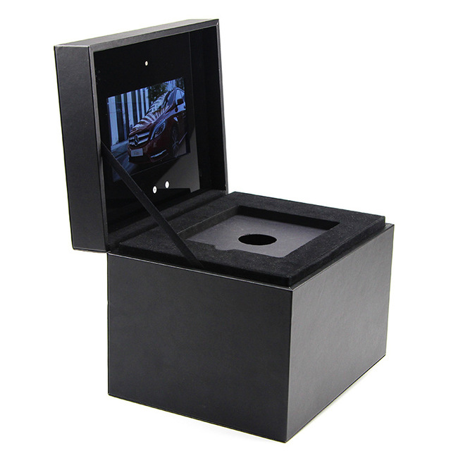 Wholesale Custom Printed Durable 7 Inch LCD Screen Magnetic Business Gift Card Video Box