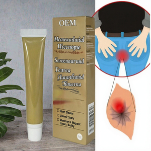 Ungüento para <span class=keywords><strong>Hemorroides</strong></span>, Internas y Externas, Fisura Anal, Crema Herbal para Aliviar el Dolor y la Inflamación - Product Image 3
