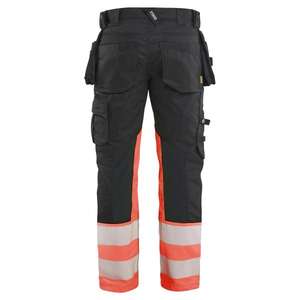 BLAKLADER - 113011499955C48 Pantalon haute visibilité stretch noir/rouge-EAN 7330509950098 HI-VIS WORKWEAR - Product Image 3