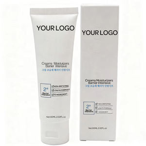 Crema Viso Idratante Ipoallergenica al Burro di Karité per Pelli Sensibili 2x Crema Intensiva Barriera 60ml - Product Image 1