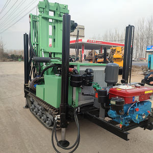 Mesin bor sumur DTH pneumatik hidrolik tipe YD Motor pompa kemampuan bor 160m 180m 220m efisiensi tinggi nyaman - Product Image 3