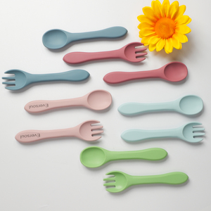 ES-Pro ODM/OEM tùy chỉnh Silicone sản phẩm em bé trẻ sơ sinh Bộ đồ ăn bé ăn Đặt món ăn & đồ dùng sippy cup Bát tấm BIB Mat Bộ - Product Image 6