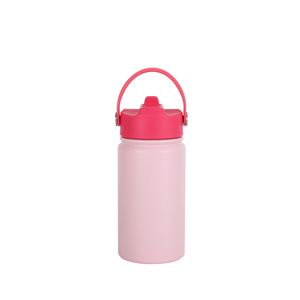 กระติกน้ำสุญญากาศสแตนเลสเกรดอาหารปลอดสาร BPA พร้อมหลอดดูด เก็บความร้อนได้ 6-12 ชั่วโมง พกพาสะดวกสำหรับเด็ก - Product Image 5