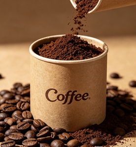 Boîte en papier hermétique de qualité alimentaire, cylindre d'emballage étanche à l'humidité pour poudre de café - Product Image 2
