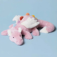 EZBABY Peluche Dragon Volant Doux avec Ailes 11-70cm, Jouet Anti-Stress, Cadeau d'Anniversaire pour Enfants, Vente en Gros