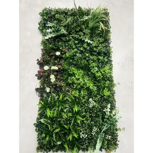Panneau mural en gazon artificiel résistant aux UV, tapis en plastique vert pour jardin vertical, <span class=keywords><strong>décoration</strong></span> de <span class=keywords><strong>balcon</strong></span>, clôture, utilisation en extérieur - Product Image 3