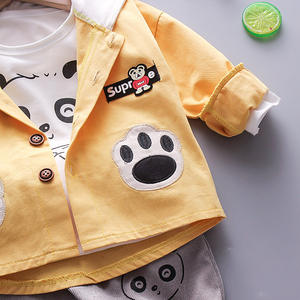 Conjuntos de Ropa para Niños al por Mayor, Estilo de Diseño de Moda, Sudaderas con Capucha y Pantalones Deportivos para Niños, Conjunto de 3 Piezas - Product Image 2