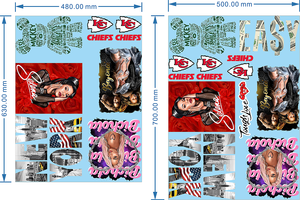 Tùy Chỉnh Chất Lượng Cao Dtf Truyền Nhiệt Không Thấm Nước Và Có Thể Giặt Màn Hình In Cho T-Shirt Hàng May Mặc - Product Image 6