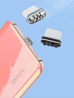Protecteur de prise anti-poussière de port de charge en métal flexible de type C, bouchon anti-poussière universel USB C, couverture de bouchons anti-poussière pour Samsung pour Xiaomi