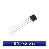 Sensor Magnético de Efecto Hall 41E/TO-92 para Montaje DIP, Interruptor para Equipos Eléctricos, BOM, PCB, PCBA
