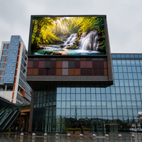 Installation facile 3D extérieure écrans LED Publicité commerciale Panneau d'affichage LED Signe Bill Embarquement SMD