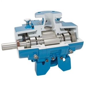 Ventilateur industriel à moteur électrique AC à faible bruit KINNEY QX, haute pression, application de transport de céréales - Product Image 1