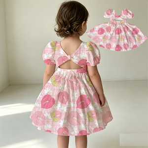 Tutina per Neonati ODM Personalizzata con Stampa Floreale Hawaiana, Body Estivo con Collo all'Americana, Abbigliamento Casual per Neonata - Product Image 6