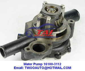 Pompe à eau d'origine pour les systèmes de moteur automobile Hino K13C 16100-3112 - Product Image 5