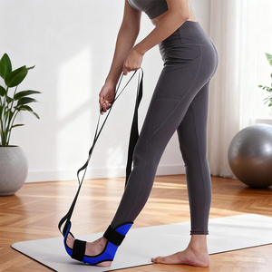 Tùy Chỉnh Unisex Chân & Bê Cáng Dây Đeo Polyester Yoga Kéo Dài Ban Nhạc Chân Căng Vành Đai Chân Chân Kéo Dài Dây Đeo - Product Image 6