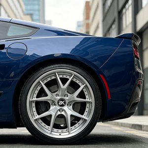 Bku 2 Piece Forged 5x120.65 5x120 Wheels for Chevrolet <strong>Corvette</strong> C7 C8 C6 C5 ZR1 Z06 19 20 21 22 Inch Brushed Alloy Rims - Product Image 3