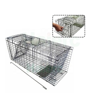 Haierc Multi-Catch chuột Chuột bẫy sống Catch lồng bẫy Mèo Thỏ chuột Chuột Fox kiểm soát động vật bẫy lồng - Product Image 4