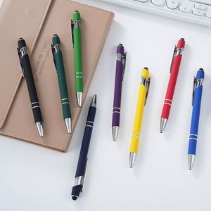 Stylo à bille multifonctionnel promotionnel à écran tactile souple, personnalisable avec logo, marque Baichen, modèle à succès - Product Image 3
